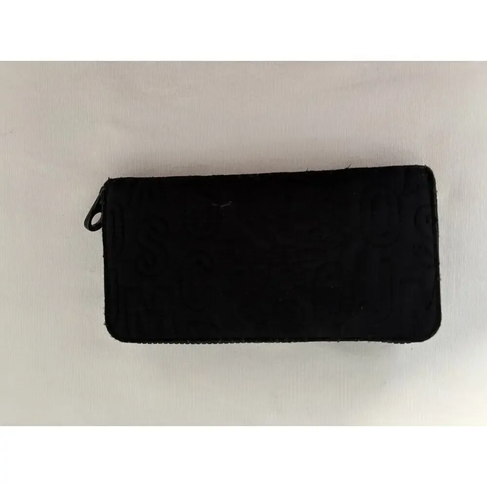 Marc Jacobs Standard Supply Workwear Condtinental Wallet Black Quilted Nylon